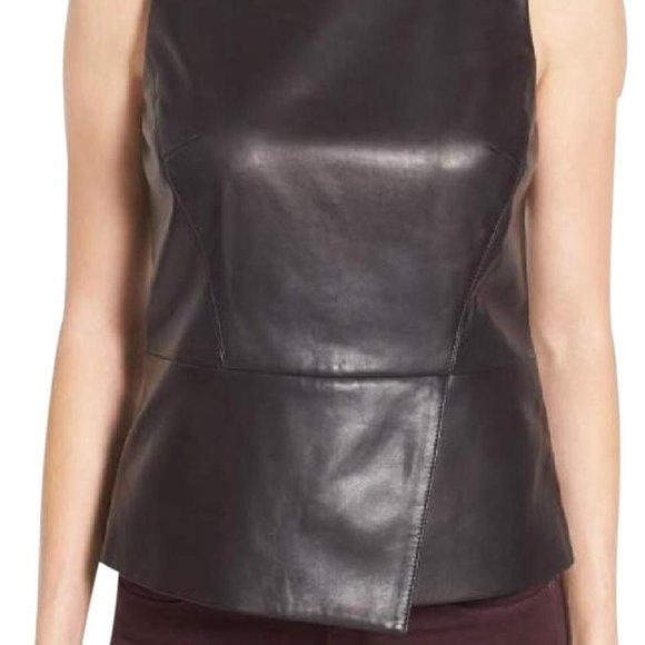 Halogen Black Leather Shell - Picture 2 of 7